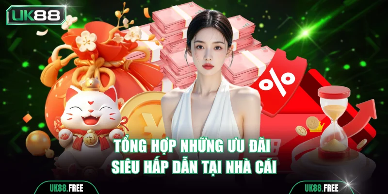Tổng hợp những ưu đãi siêu hấp dẫn tại nhà cái
